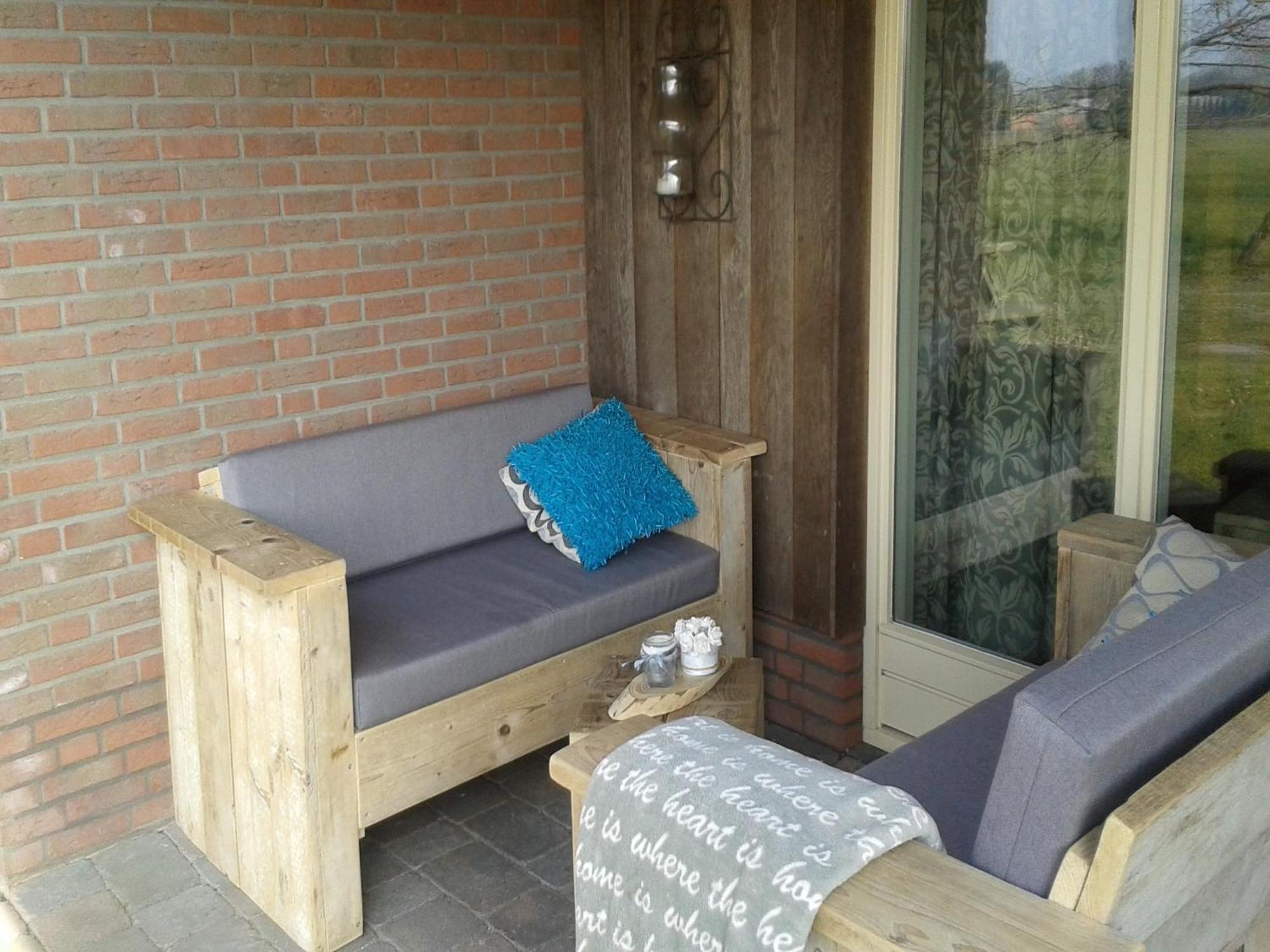 Holiday Home In Geesteren With Roof Terrace Garden Furniture エクステリア 写真