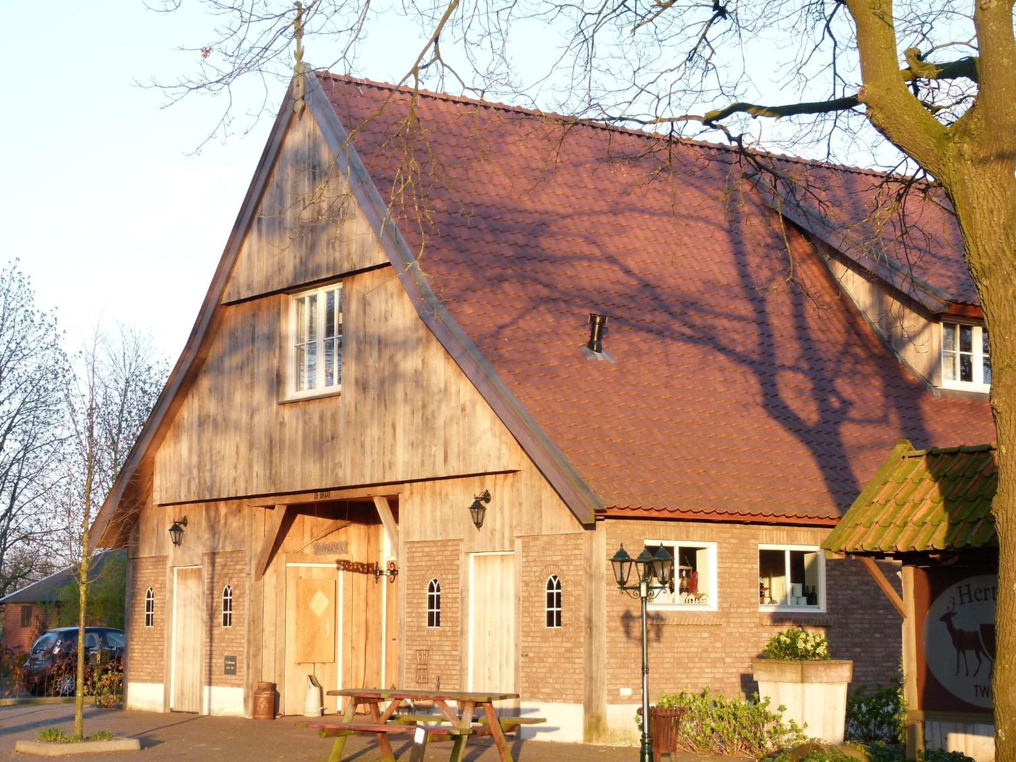 Holiday Home In Geesteren With Roof Terrace Garden Furniture エクステリア 写真